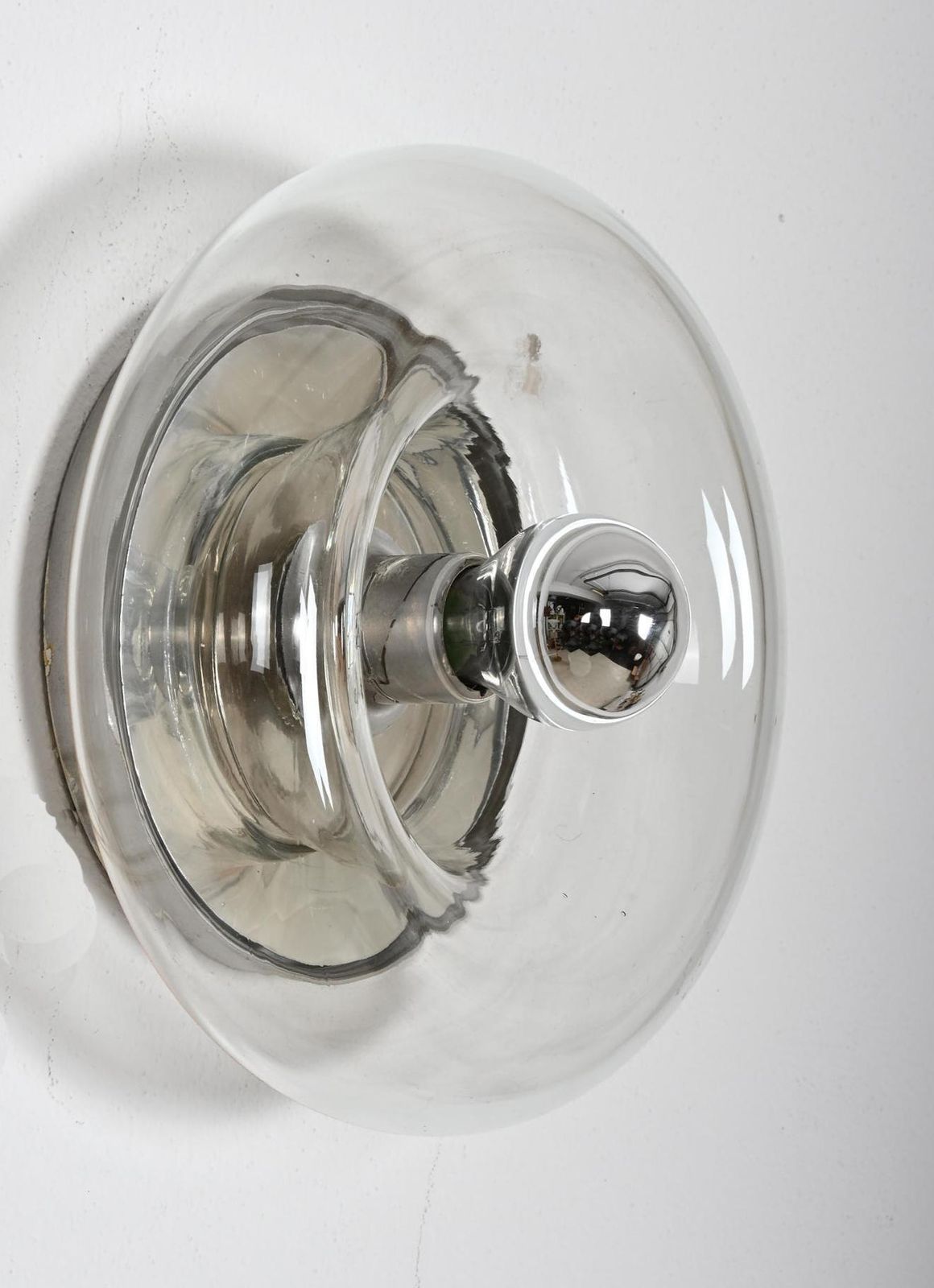 Lighting Mid Century Doria Handblown Flush Mounts Or Wall Lamps photo