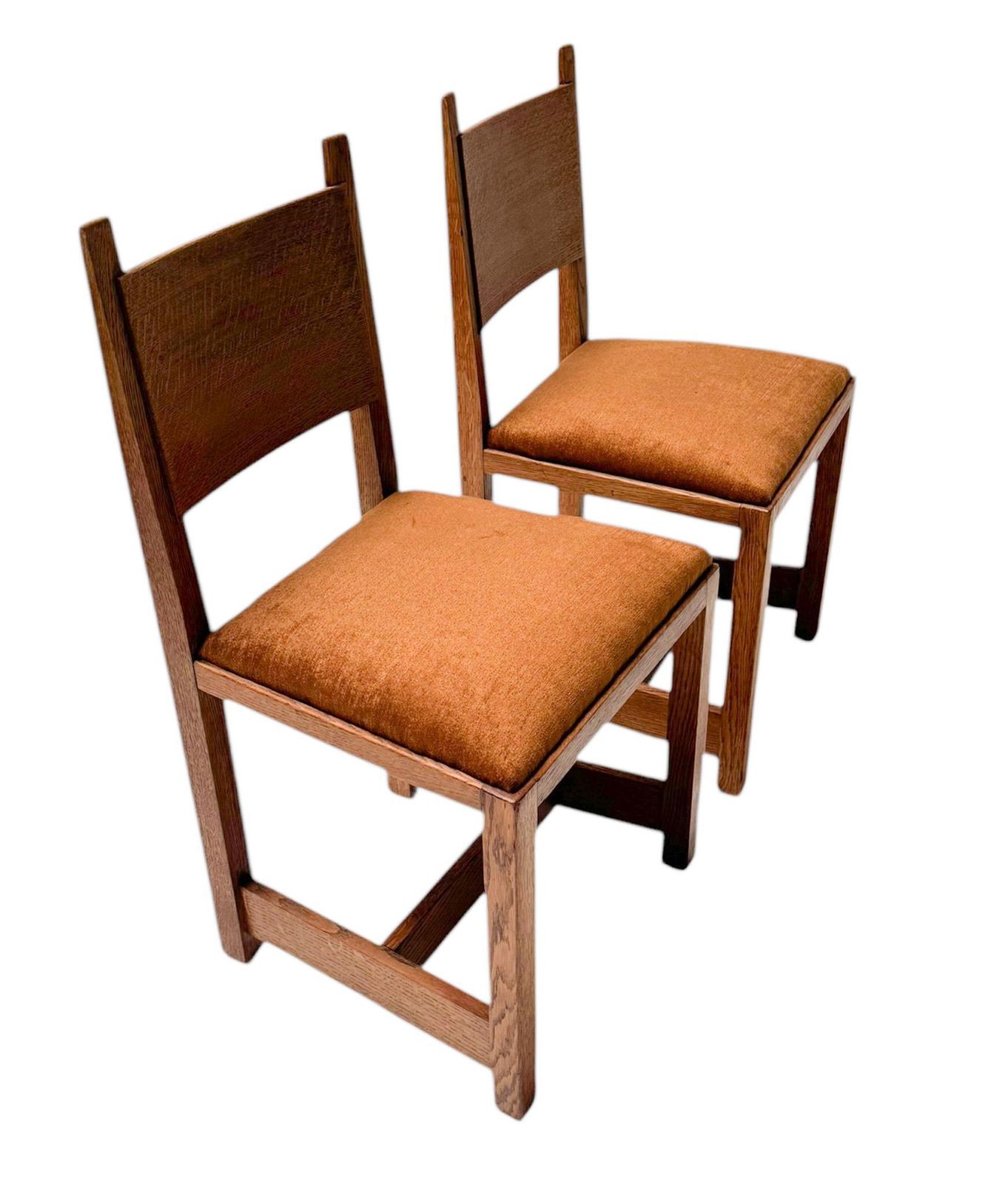 Two Art Deco Modernist Side Chairs By Hendrik Wouda For Pander, 1924 photo 2491.0