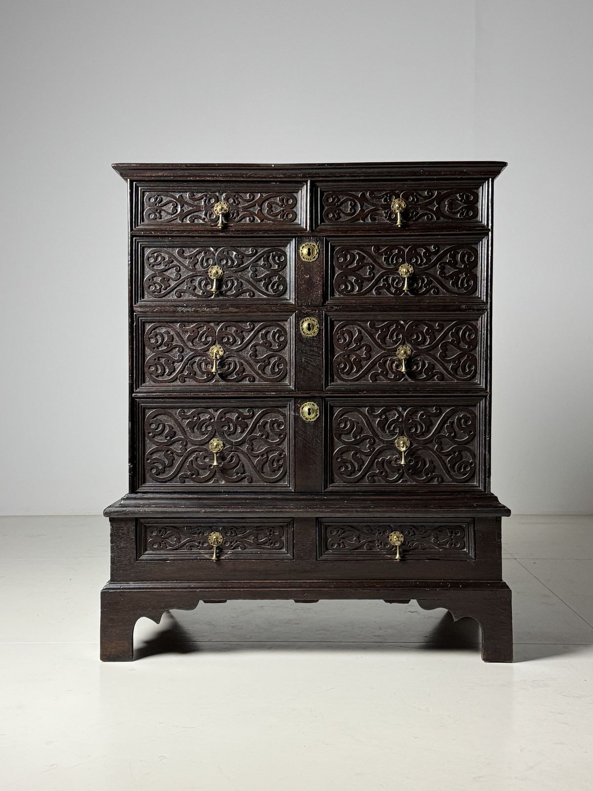 English Chest Of Drawers 19th Century Oak photo Furniture