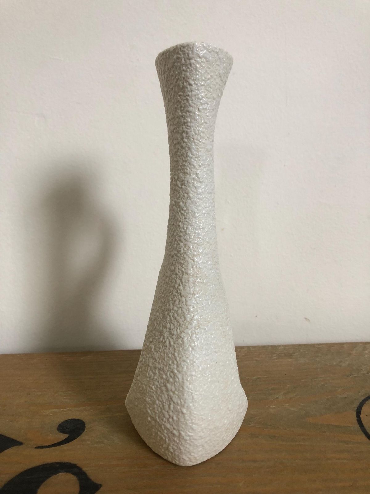 Vintage Sgrafo Modern Coral Vase – Peter Müller Design, West Germany, 1960s Mid Century Art Pottery photo Art