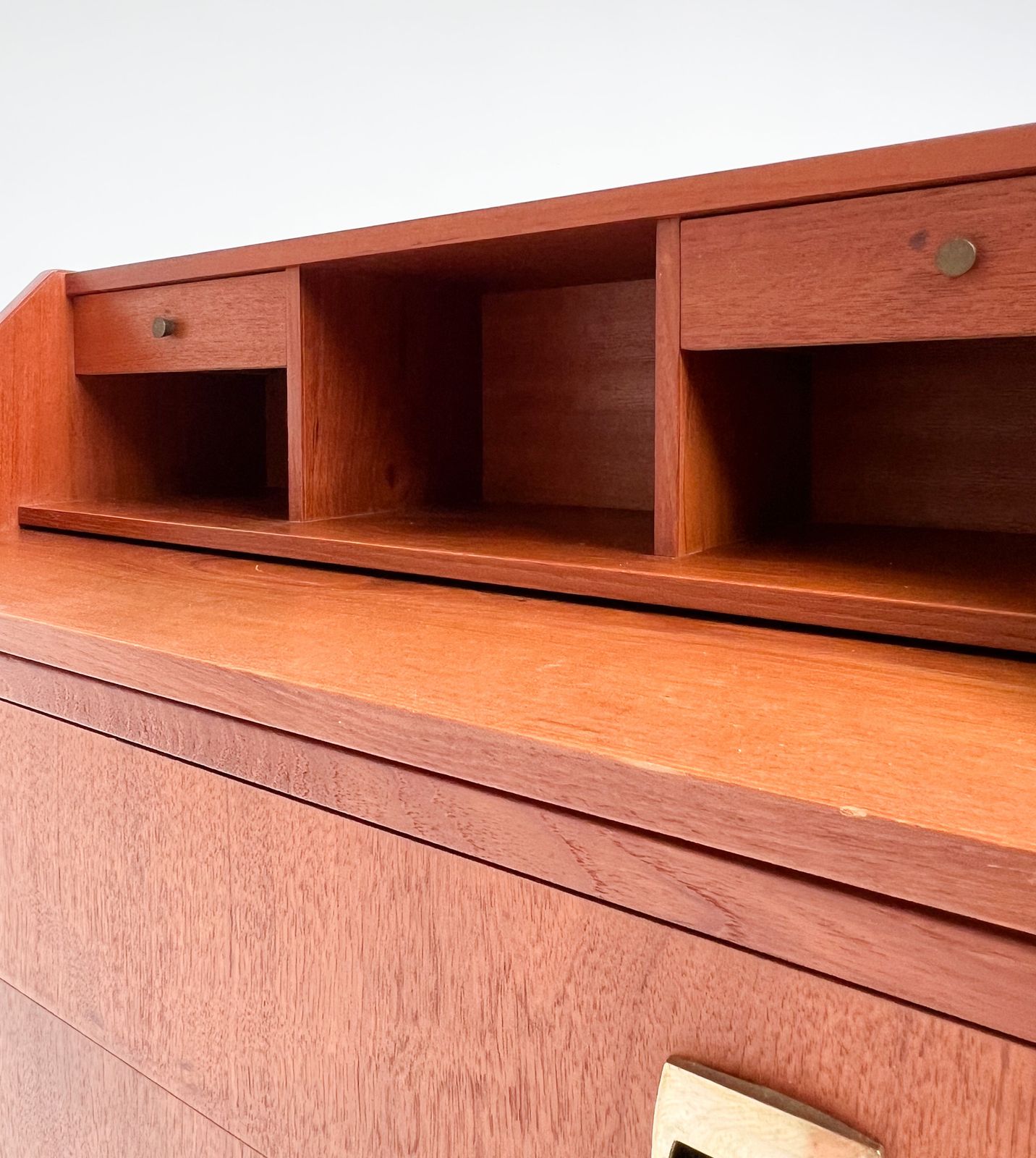 Charming Danish Secretary Or Dressing Table   Charming Danish Secretary Or Dressing Table, 1960's photo for sale