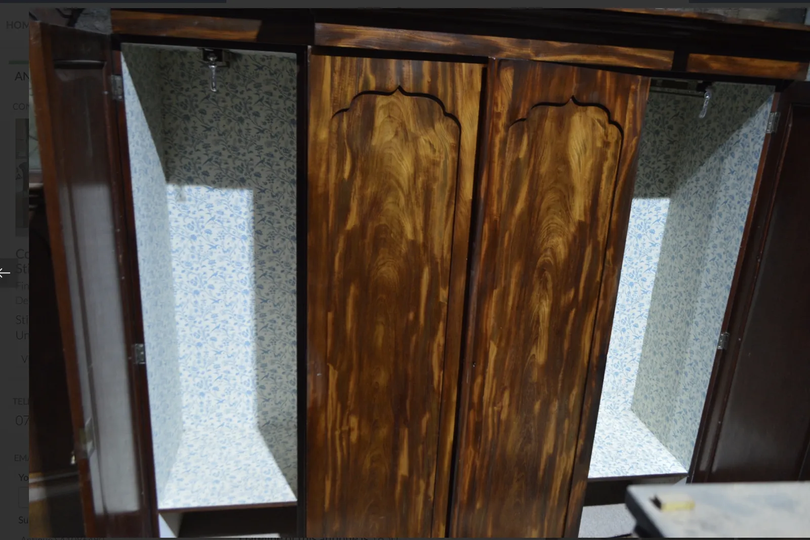 Victorian Breakfront Four Door Mahogany Wardrobe photo 1200.0