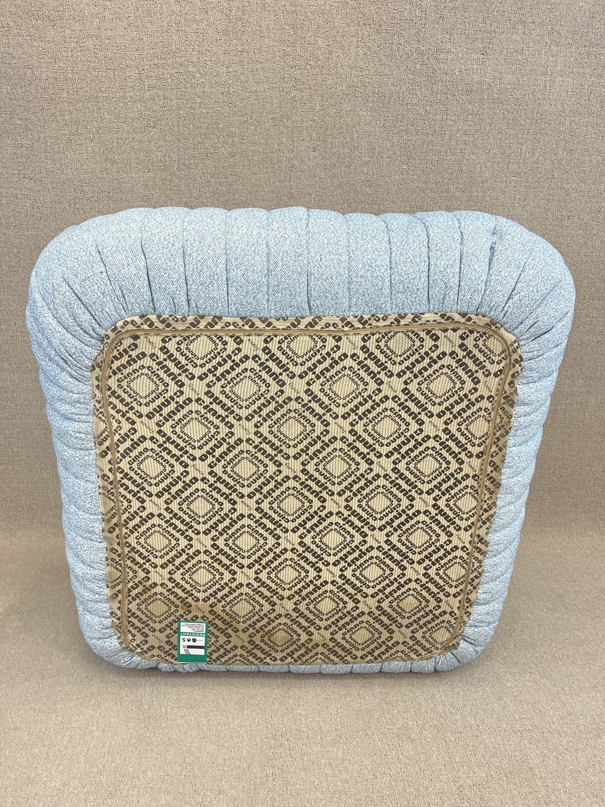 Light Blue Armchair Sandra By A.Hieronimus For Cinna (Ligne Roset Group) photo vintage