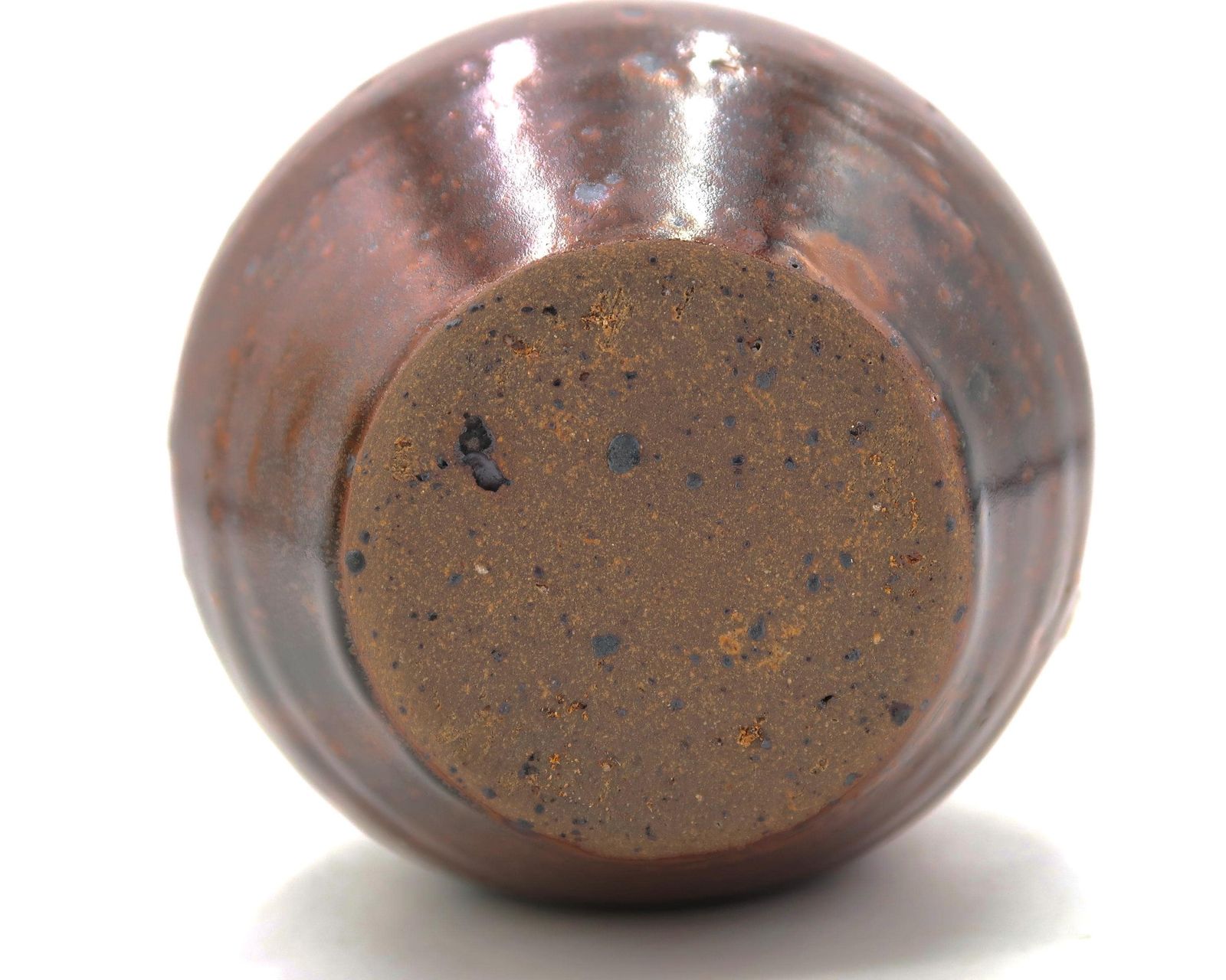 French Stoneware Ceramic Wall Vase By Guy Baudat, 1970s / Wabi Sabi, Home Decor photo vinterior