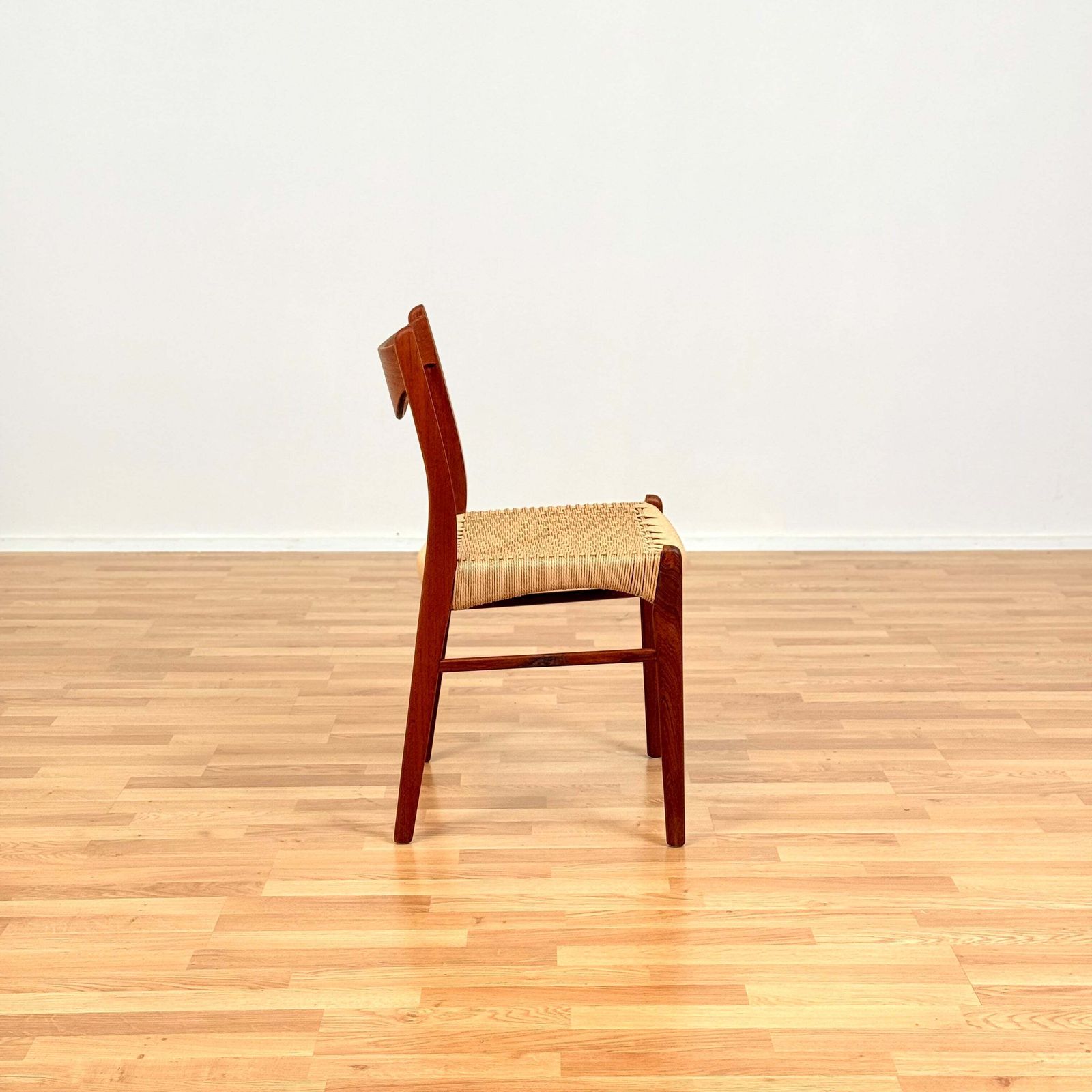 Single Dining Chair In Teak By Arne Wahl Iversen For Glyngøre Stolefabrik, Model 'Gs60' photo Furniture