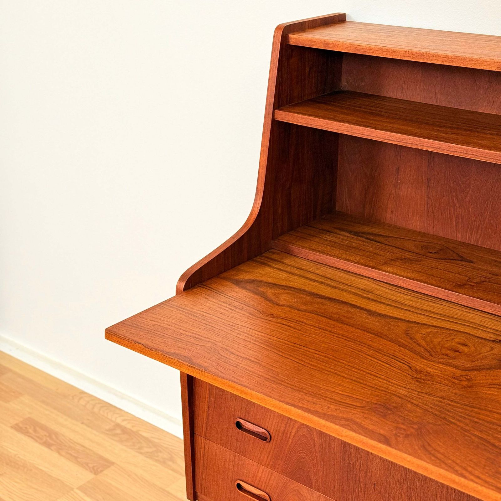 Danish Secretary Desk In Teak, 1950s photo 726.0