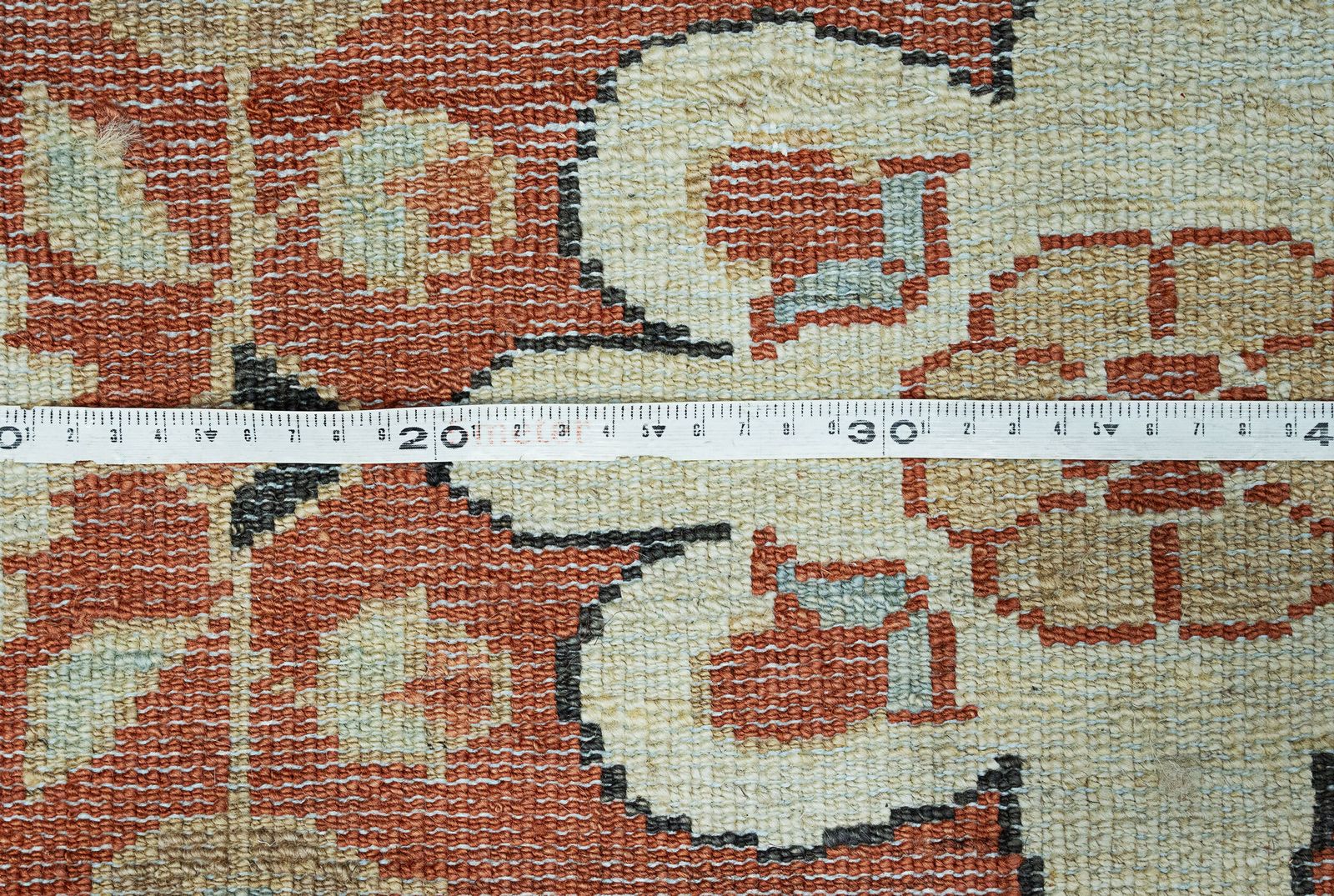 Antique Finished Sultanabad Carpet 376x298cm photo for sale