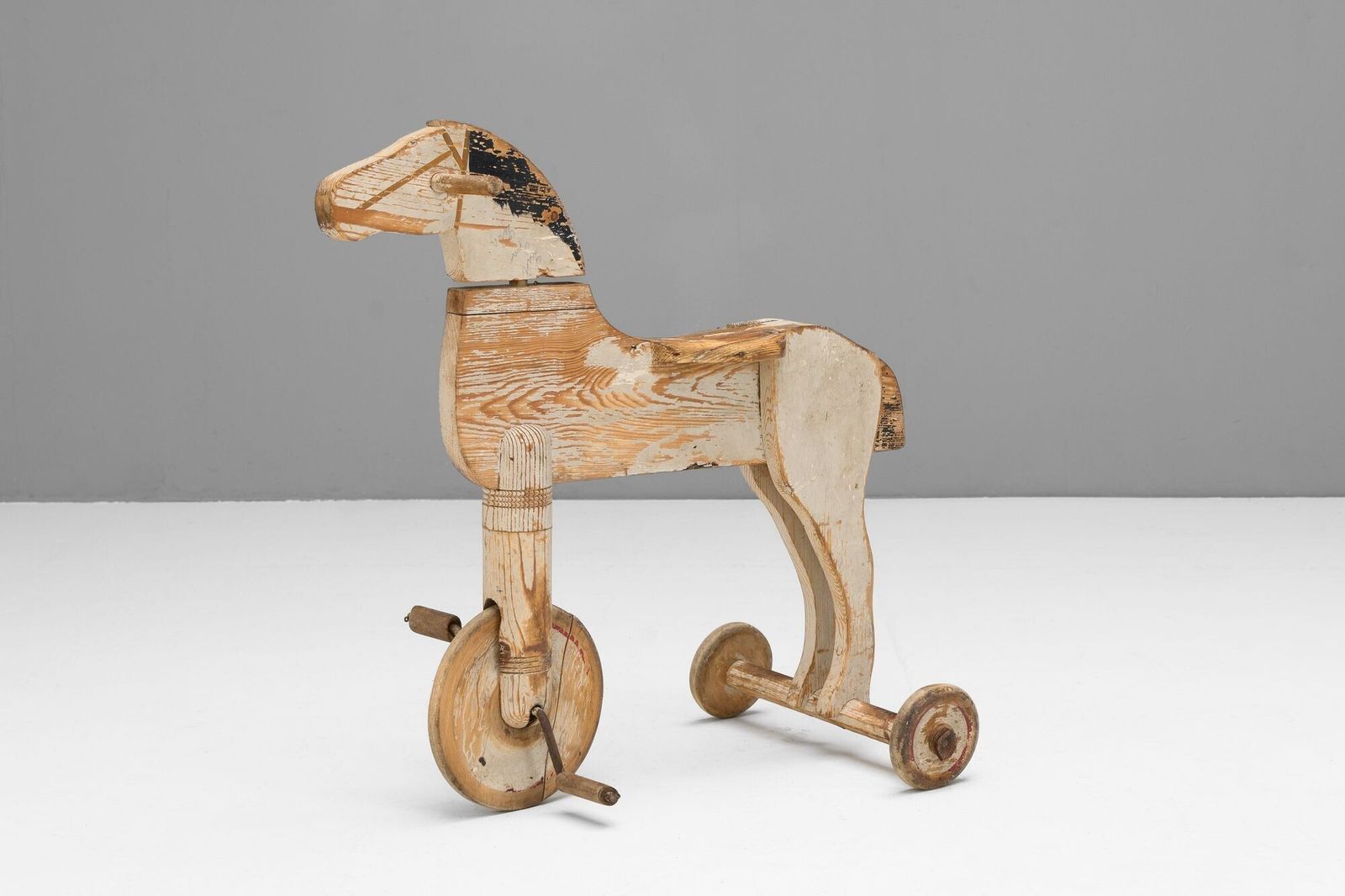 Swedish Toy Horse, 1900s, Pine photo Home Decor