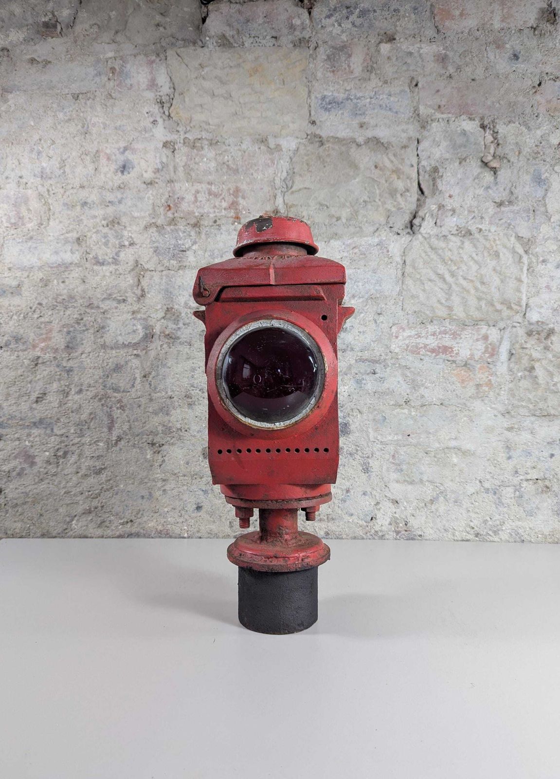 Antique Vintage Railway Crossing Lamp By Lamp Manufacturing & Railway Supplies Ltd London G72 photo 360.0