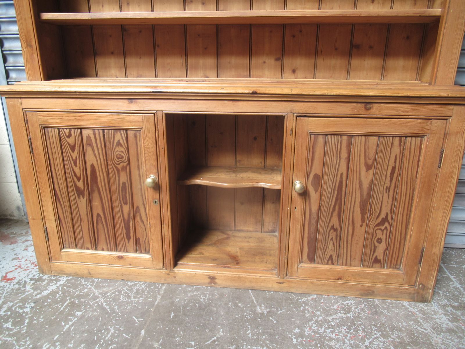 Victorian   Pitch Pine   Dresser,  1880s photo buy