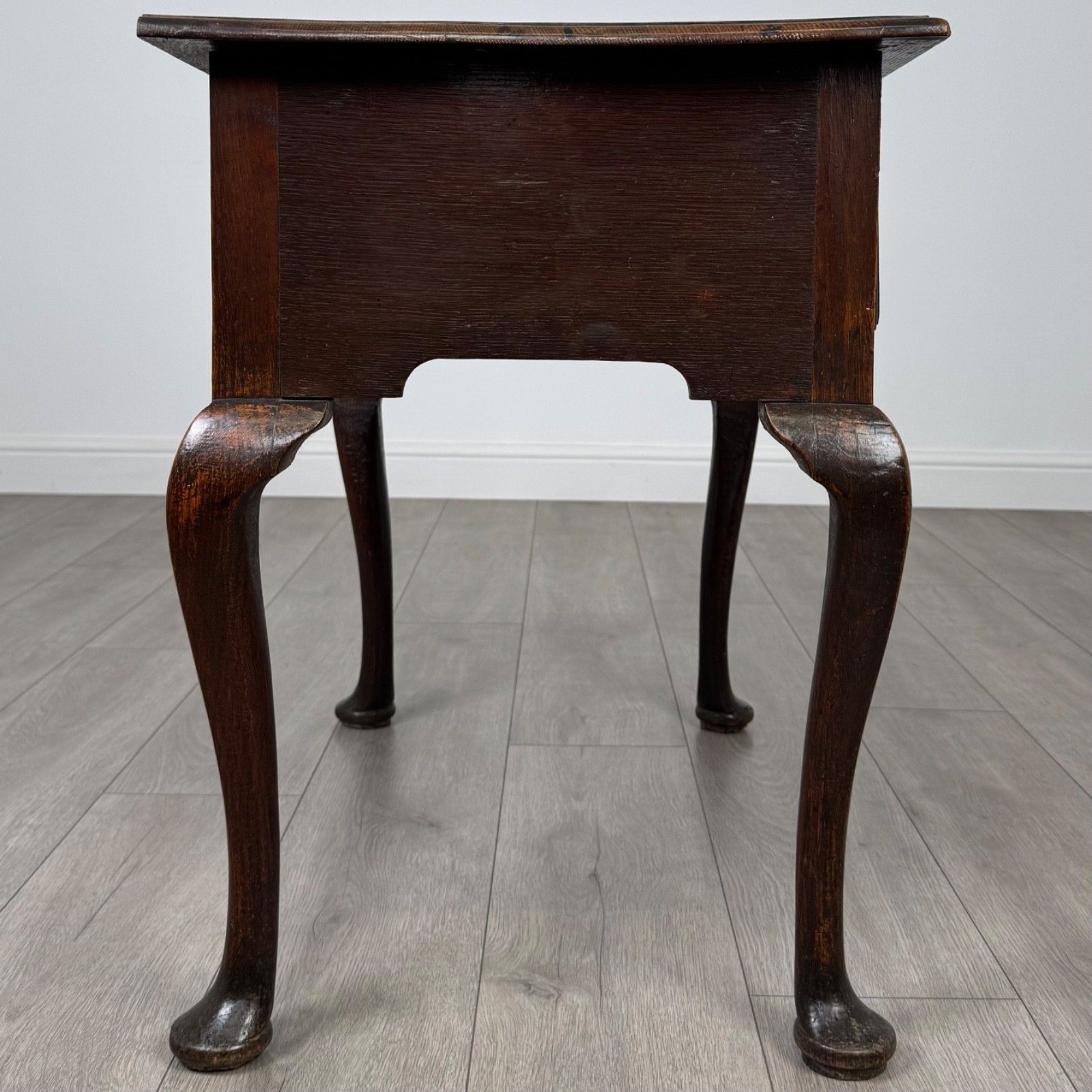 Antique 18th Century Fine Quality Lowboy Writing Table In Oak photo buy