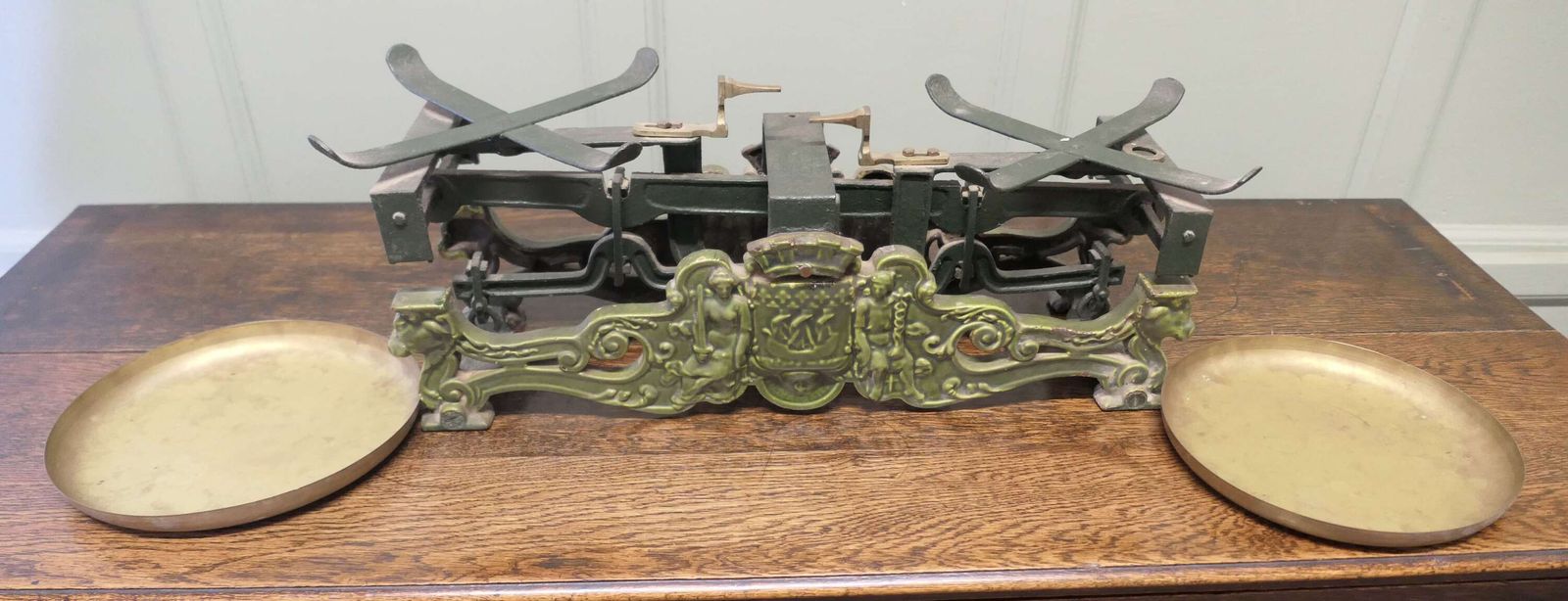 Attractive 19th Century French Grocer’s Balance Scales photo buy