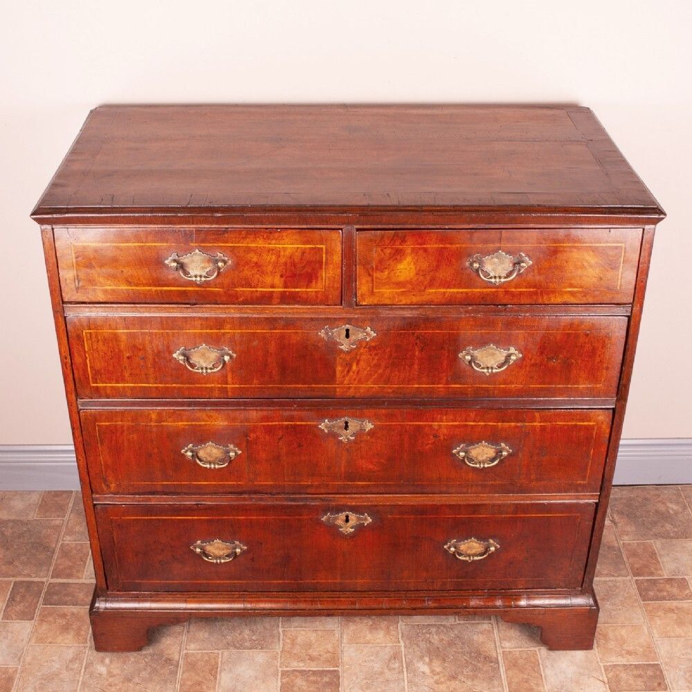 Early Georgian Walnut Chest Of Drawers photo furniture