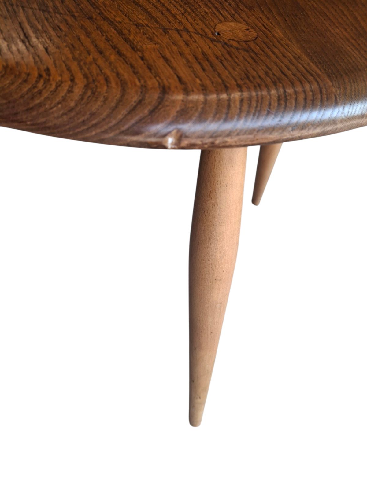 photo for sale Vintage Ercol Elm & Beech Pebble Nest Of Tables