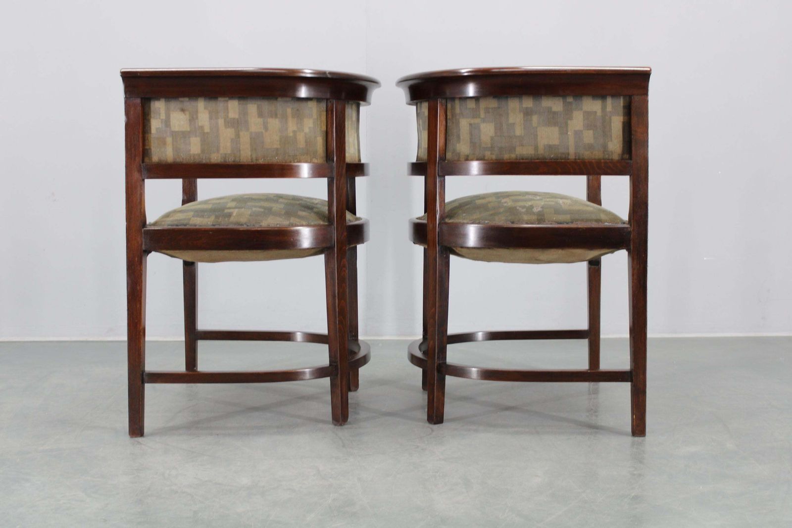 1920s Pair Of Bentwood Armchairs, Czechoslovakia photo vinterior