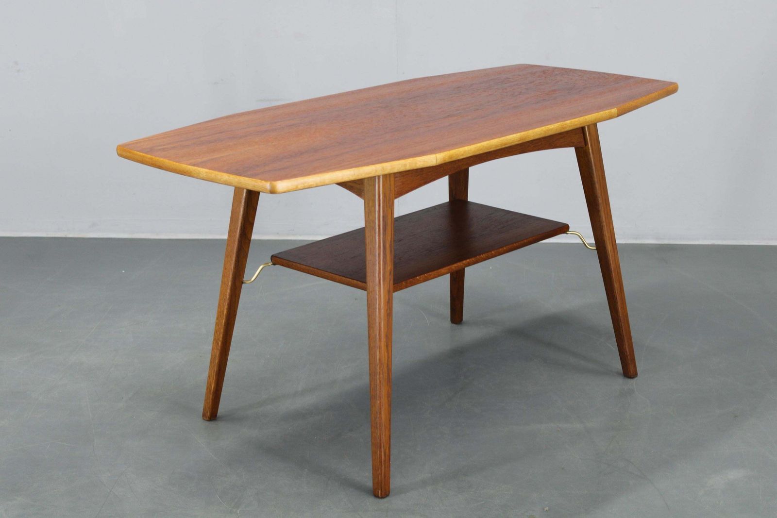 1960s Danish Teak And Oak Coffee Table photo 425.0
