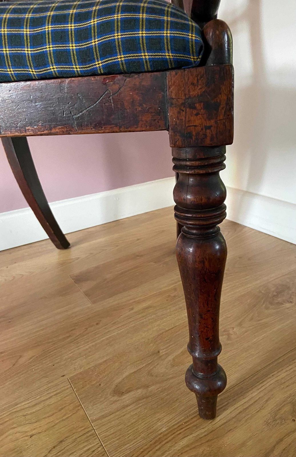 photo for sale Early 1800 Desk Chair, 1800s, Antique
