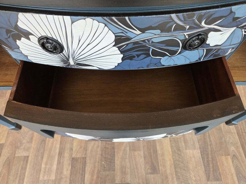 Blue Serpentine Sideboard photo for sale