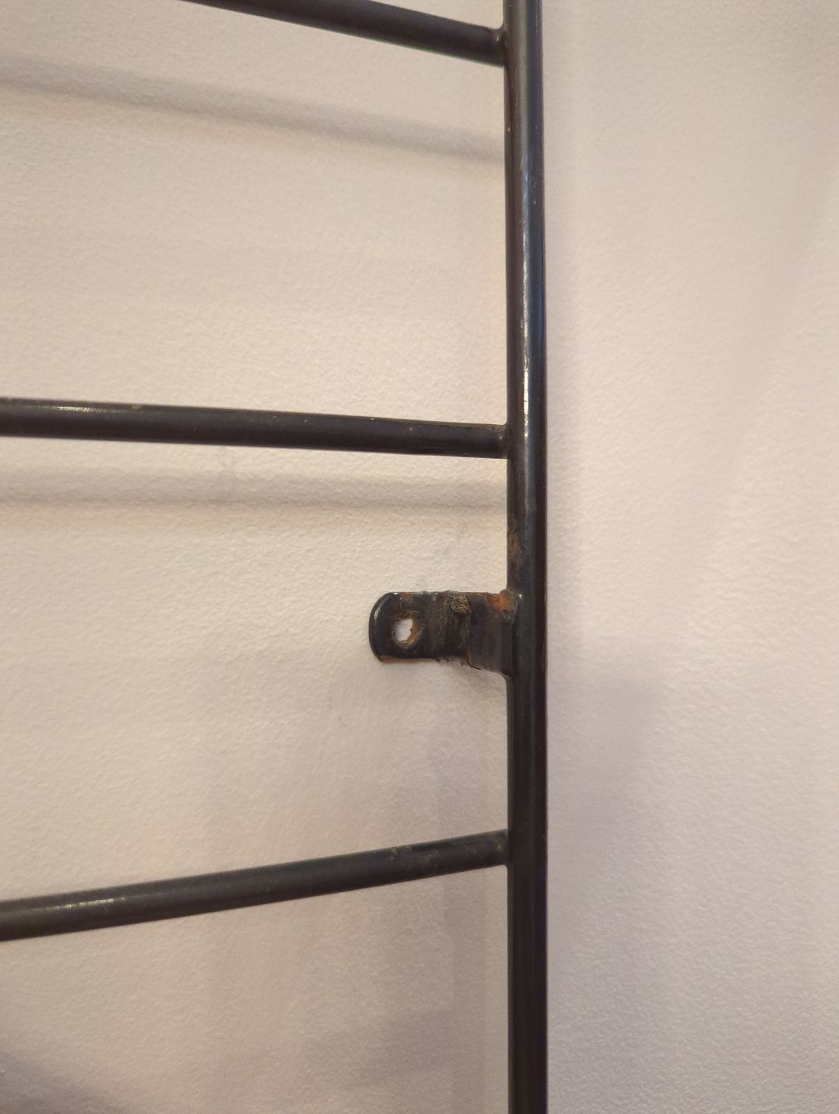 Mid 20th Century Wall Mounted Wire Coat Rack By Karl Fichtel Manufactured By Drahtwerke Erlau photo 350.0