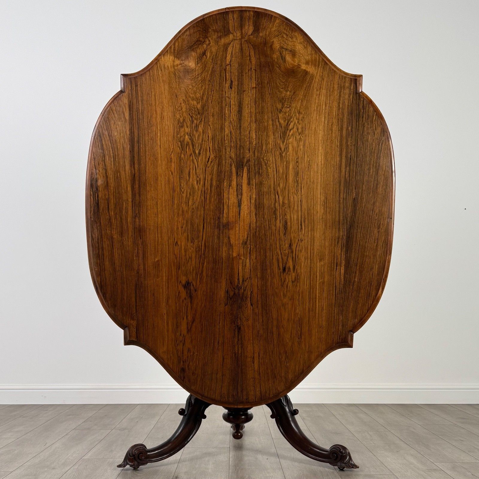 Antique 19th Century Good Quality Loo Table In Rosewood photo furniture