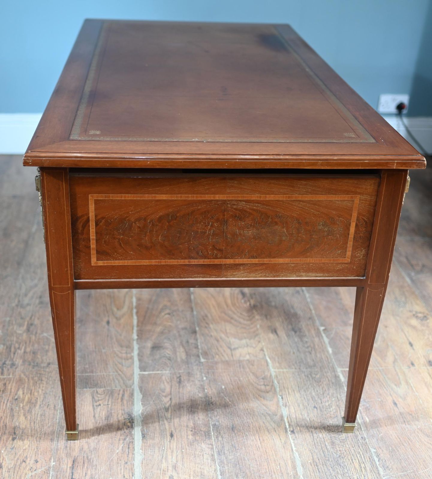 photo for sale French Antique Desk Directoire Bureau Plat 1880
