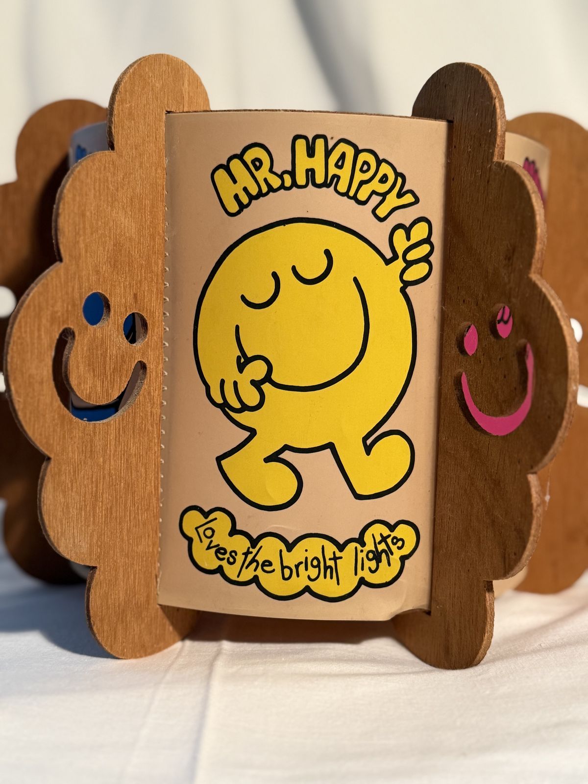 1970’s Mr Men Lampshade photo vintage