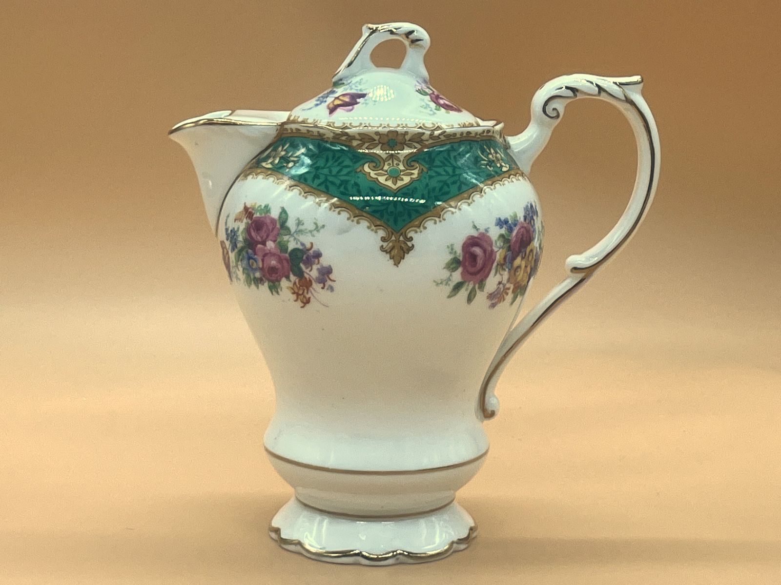 Small Vintage Paragon China Hamilton Design Hot Water / Coffee Pot.