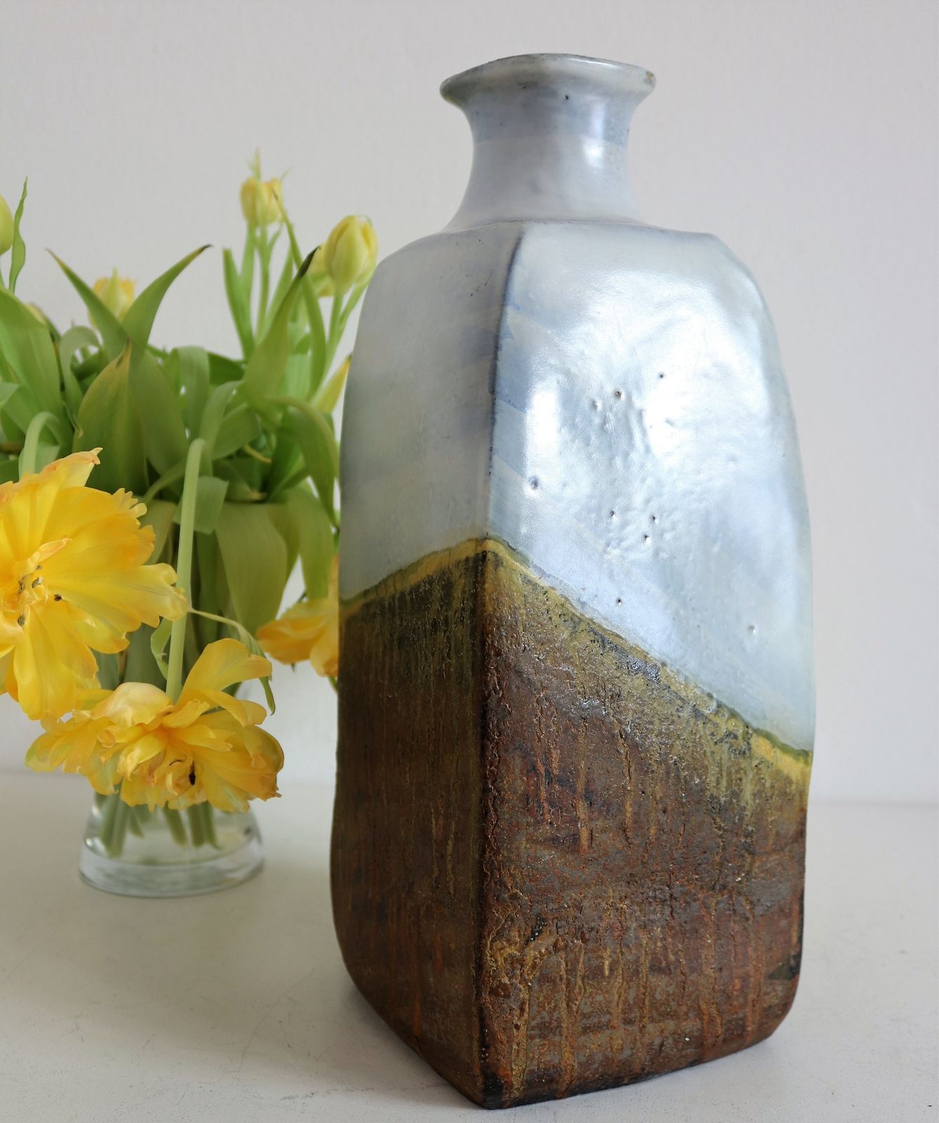 Marcello Fantoni Italian Midcentury Ceramic Vase,  1960s photo furniture
