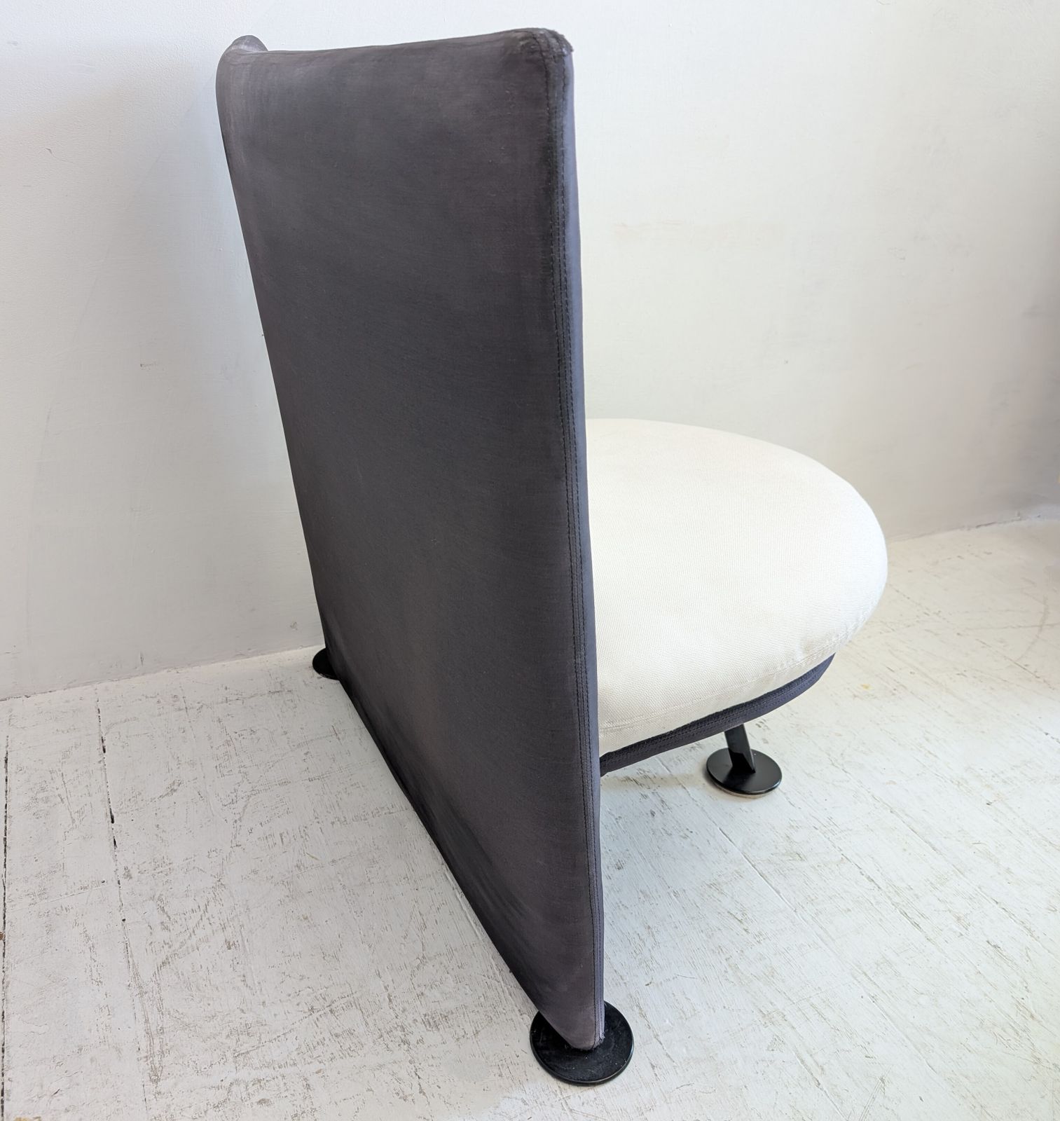 Unusual Postmodern Lounge Chairs, Starck Miss Wirt Style, 1980s. Two Available photo Furniture