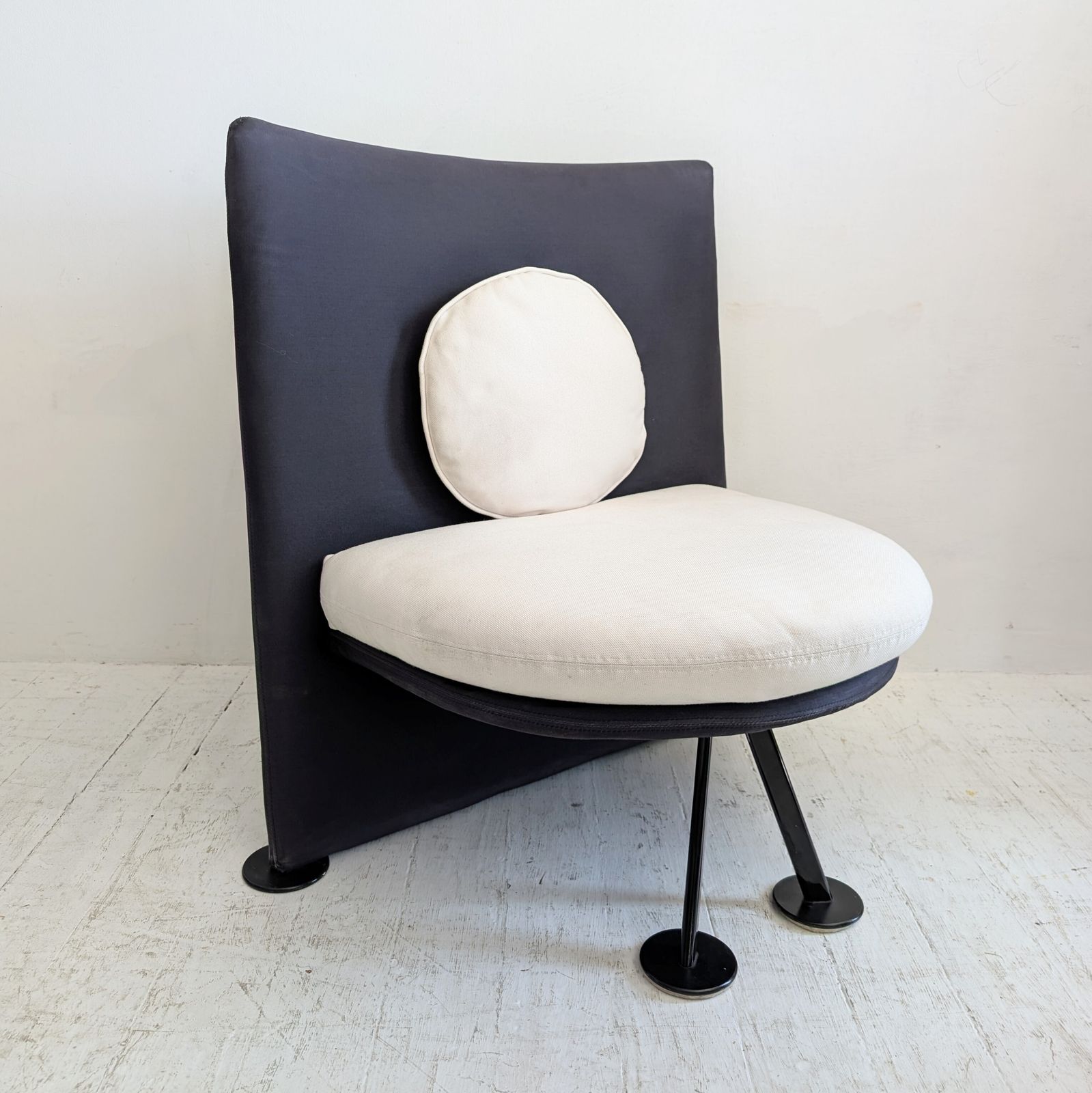 Unusual Postmodern Lounge Chairs, Starck Miss Wirt Style, 1980s. Two Available photo buy