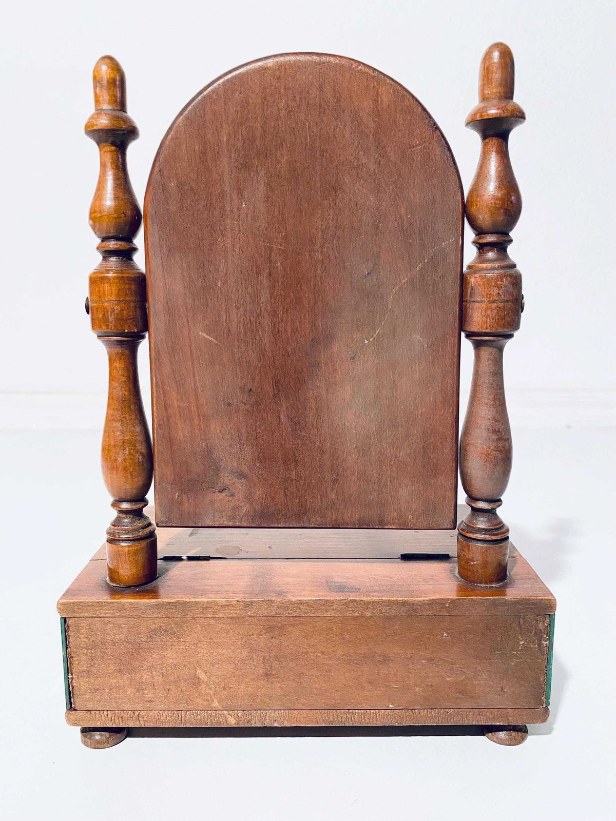 photo for sale Antique Biedermeier Make Up Table Mirror With Jewelery Drawer / Decor 1920s