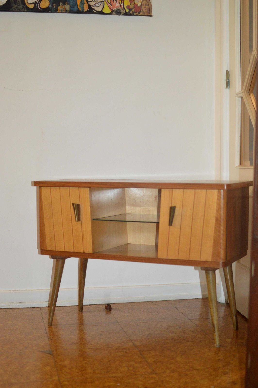 Mid Century Danish Design Chest Of Drawers/Side Cabinet/Cabinet With 2 Drawers, 1960s photo vinterior