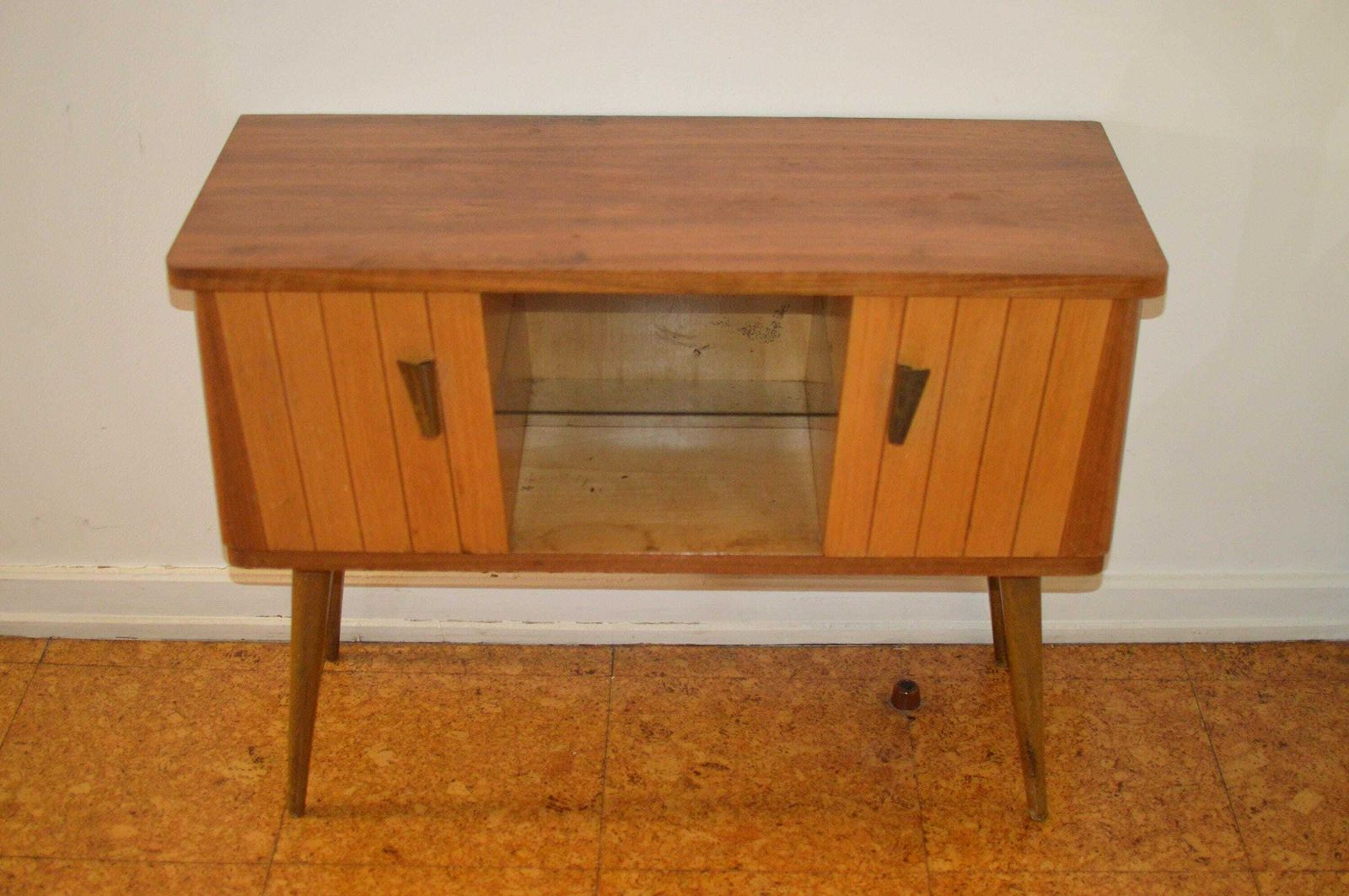 photo for sale Mid Century Danish Design Chest Of Drawers/Side Cabinet/Cabinet With 2 Drawers, 1960s