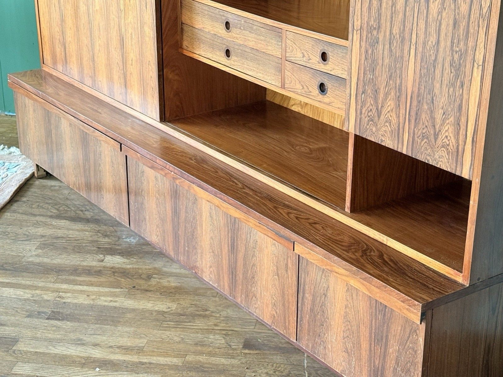 Mid Century Modern Robert Heritage For Archie Shine Wall Unit Retailed By Heals photo furniture