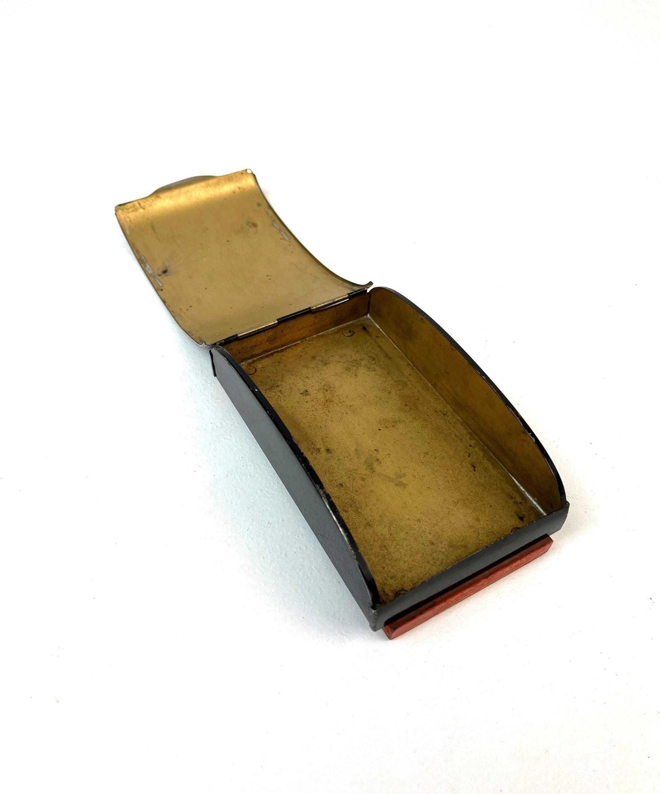 Rare Bauhaus Streamline Art Deco De Stijl Jewelry Box Suprematism Enamel Case Germany 1930 photo Home Decor