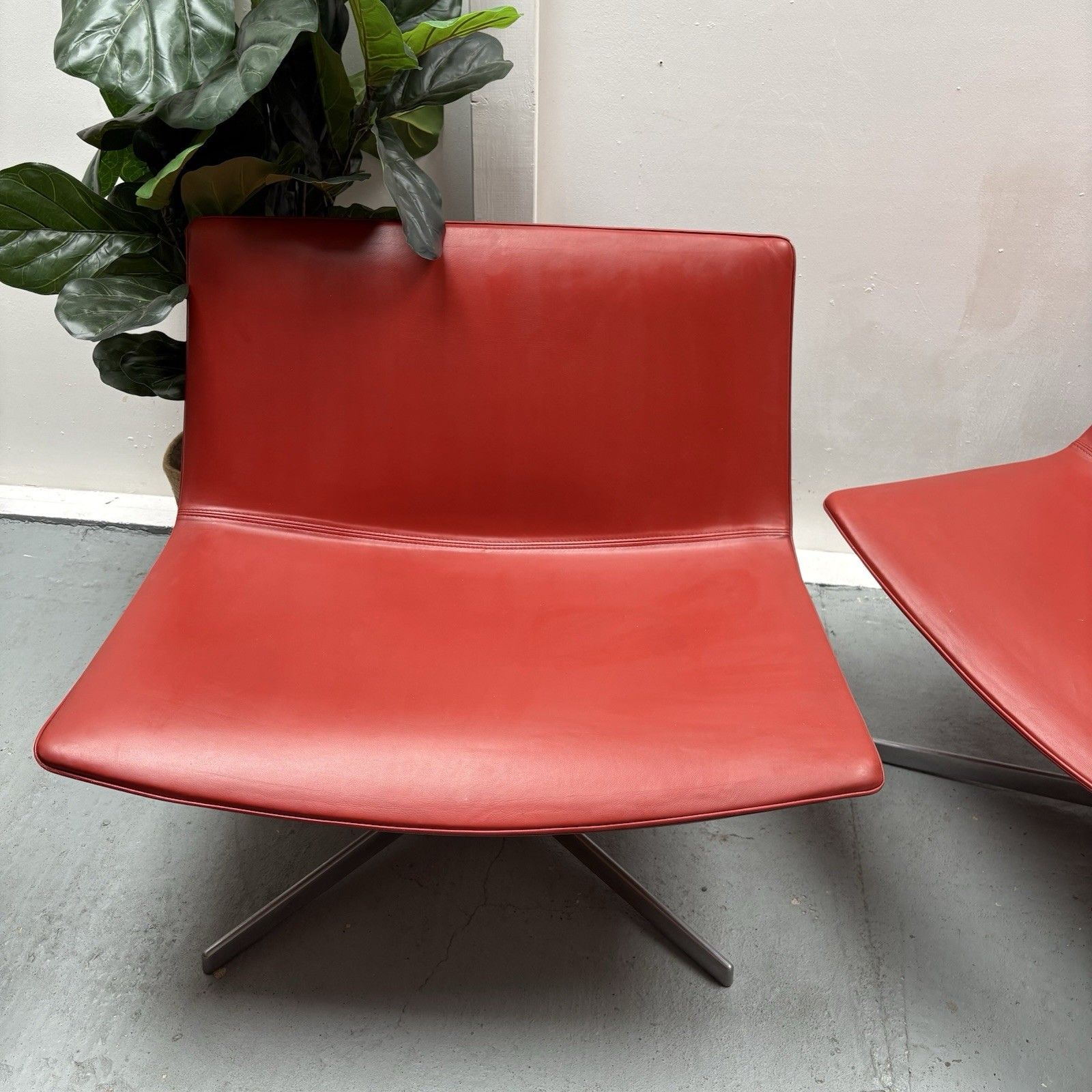 Pair Of Italian Catifa 80 Easy Chair By Lievore Altherr Molina For Arper, 2000s photo furniture