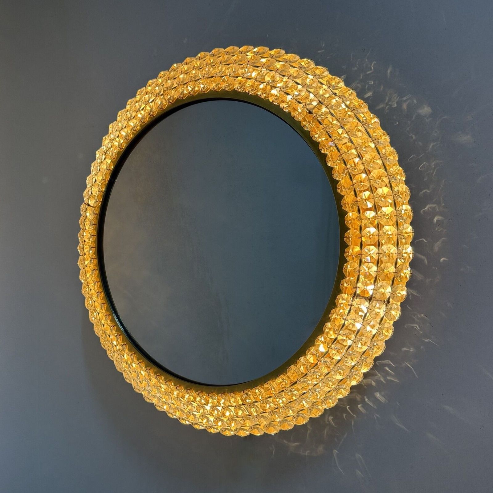 Home Decor Palwa Illuminated Mirror , 1970s photo