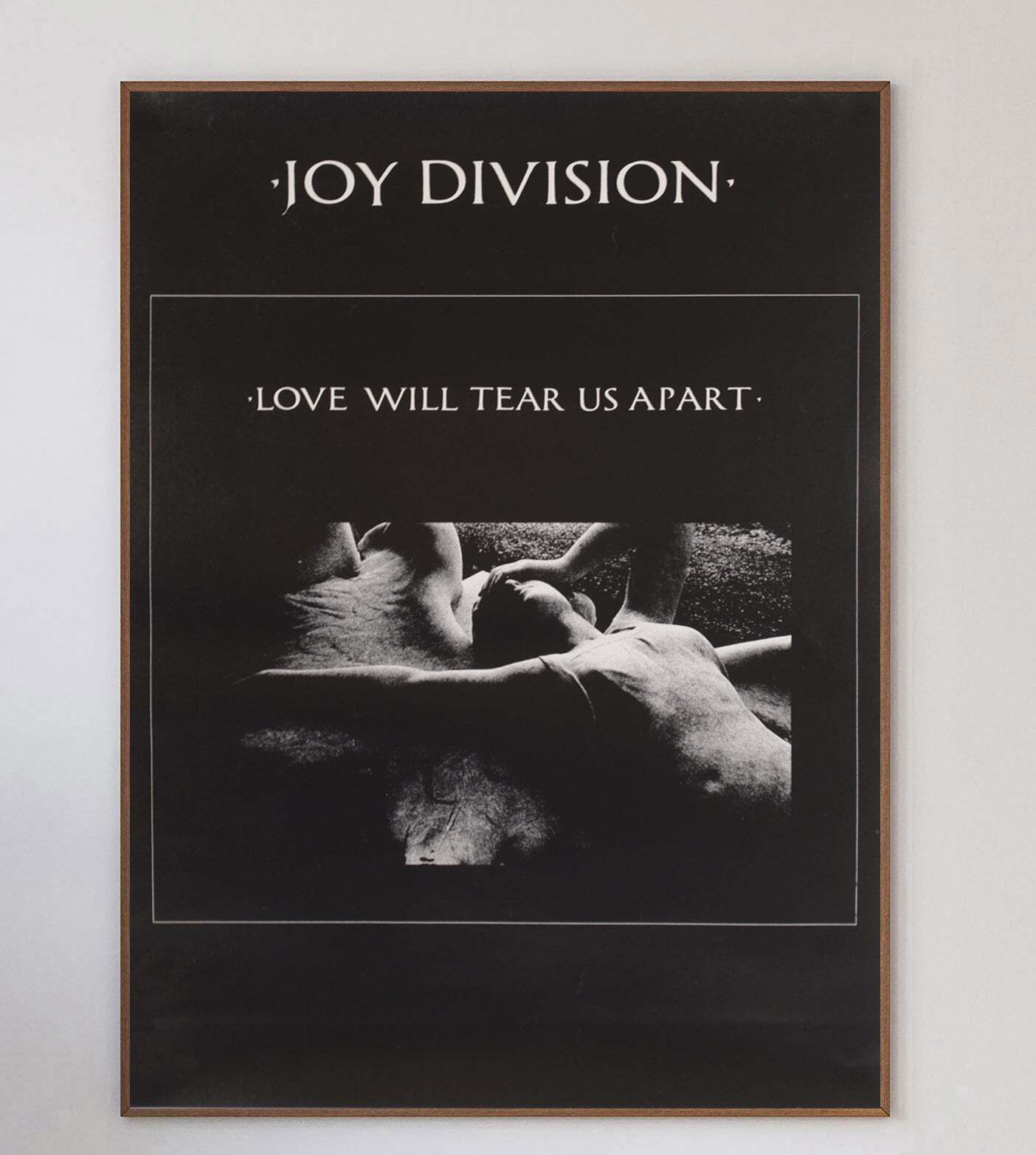 Joy Division   Love Will Tear Us Apart Original Vintage Poster photo 806.0