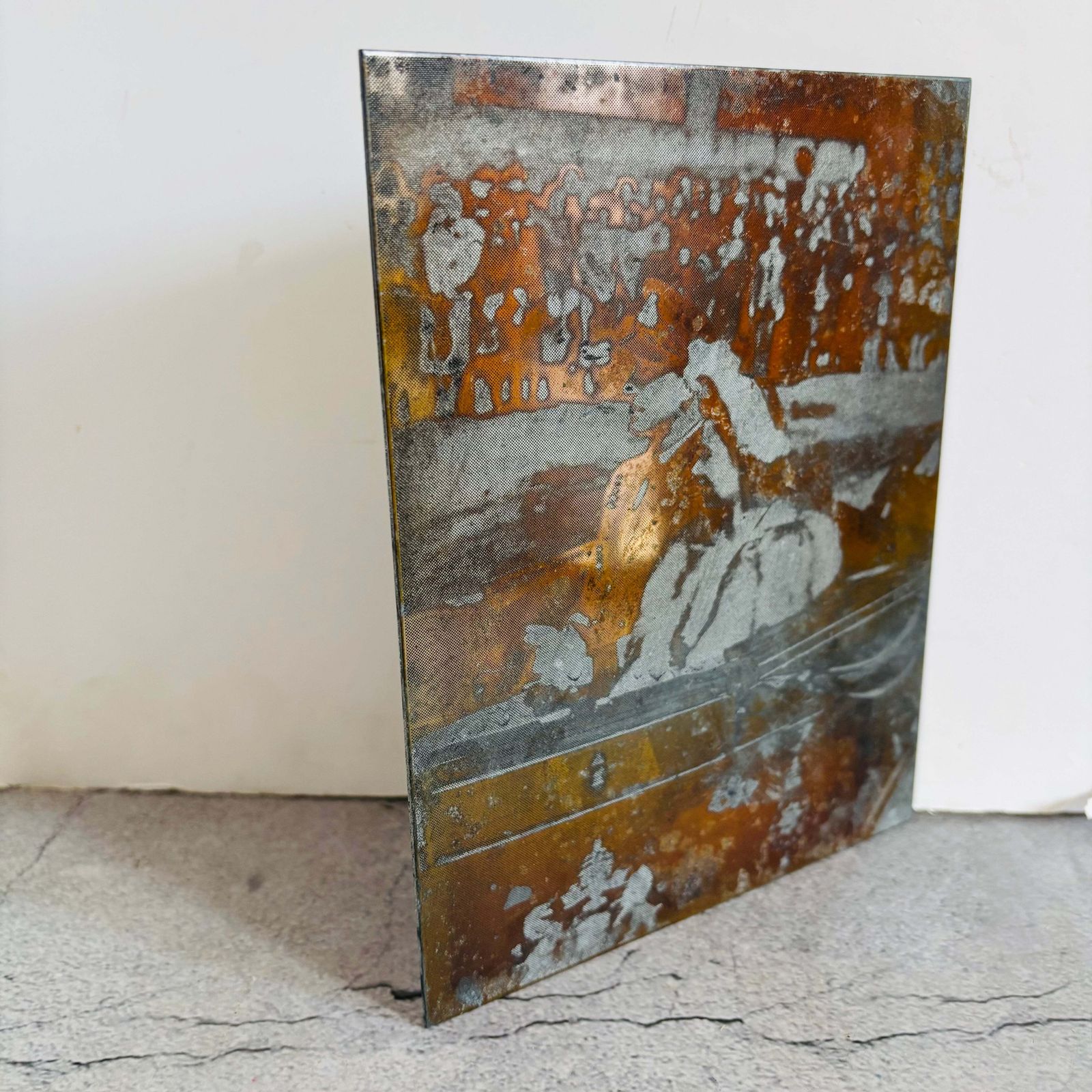 Vintage Royal Printing Plates photo Art