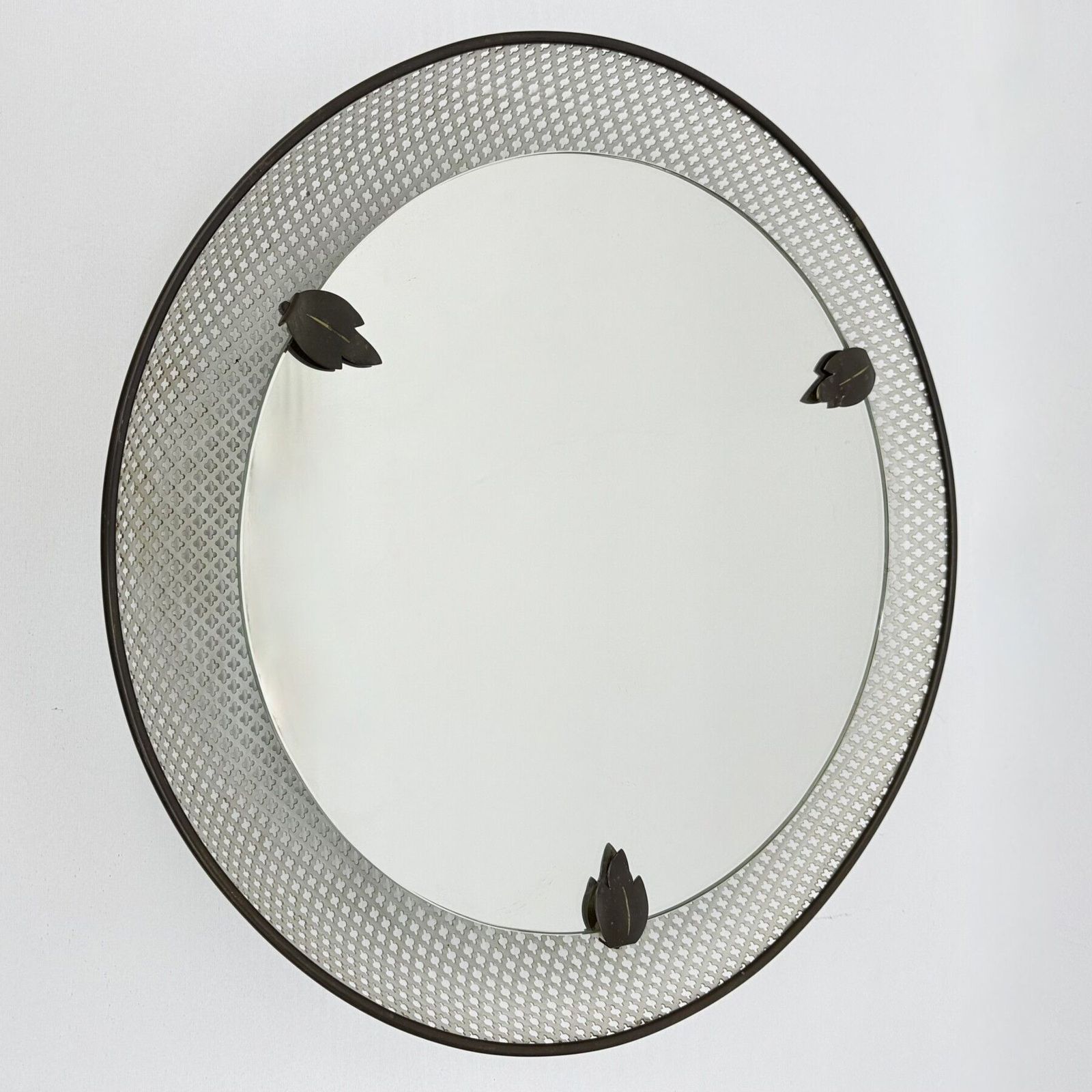 Franse Verlichte Spiegel Van Mathieu Mategot, Ca. Jaren 1950 photo furniture