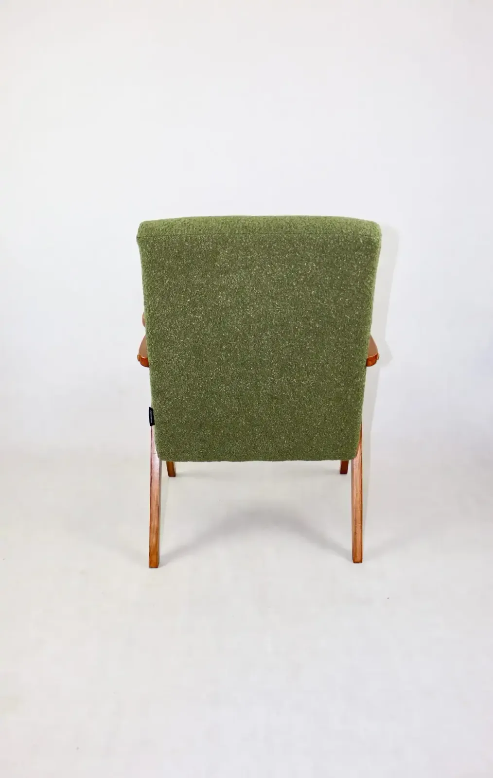 Armchair Like Armchair Puchała Boucle Green photo vinterior