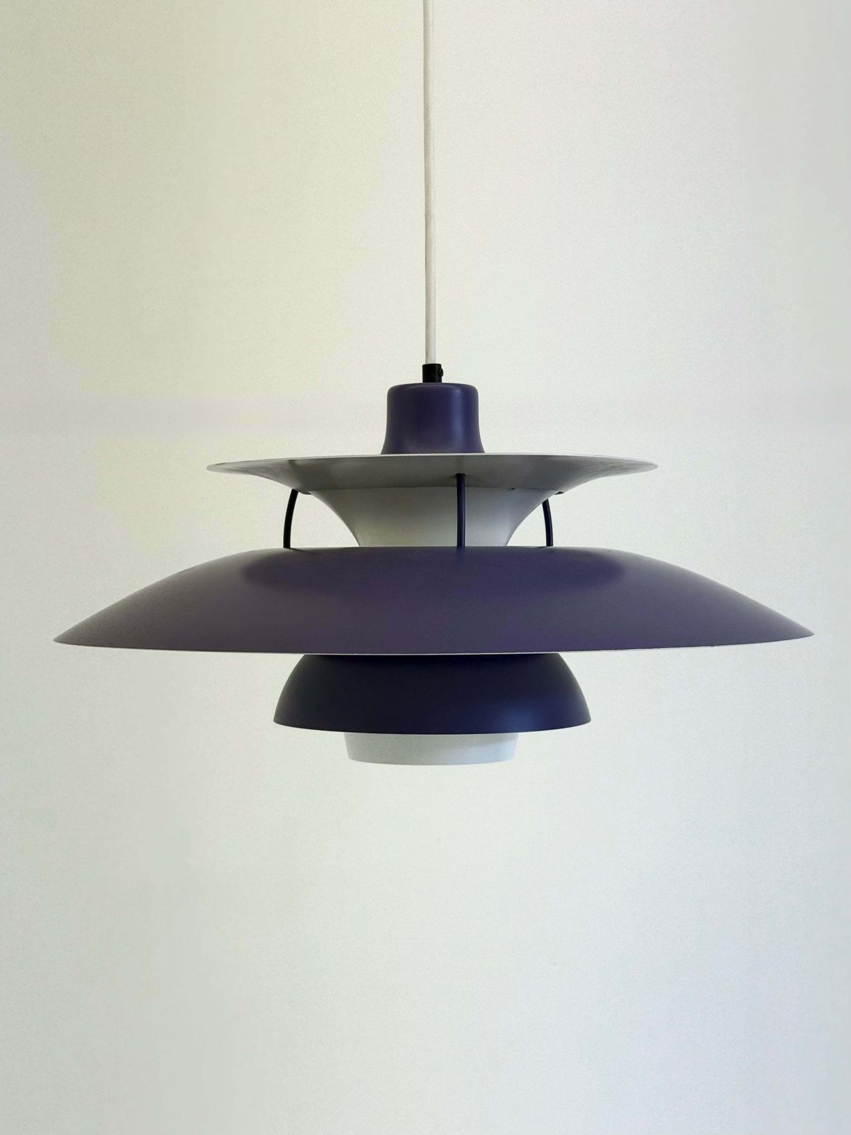 Ph5 Pendant Lamp Purple By Poul Henningsen For Louis Poulsen photo Lighting