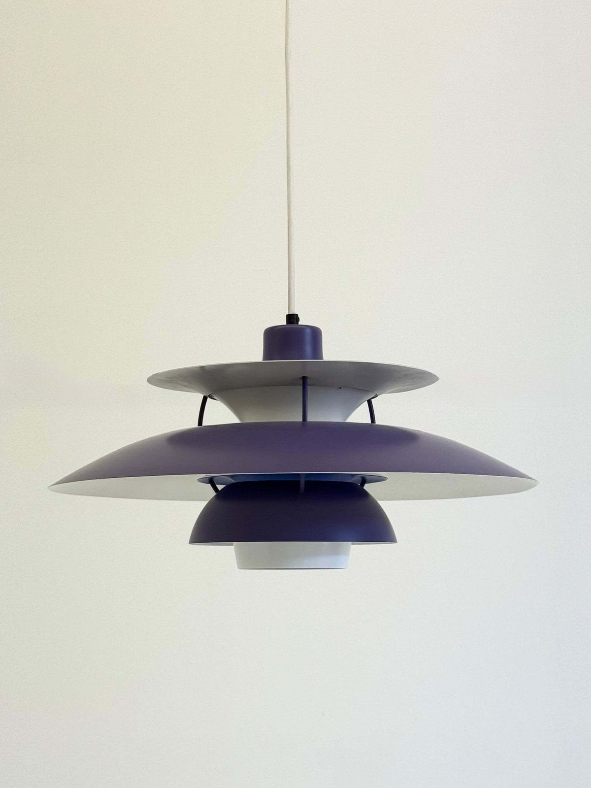 Ph5 Pendant Lamp Purple By Poul Henningsen For Louis Poulsen photo 500.0