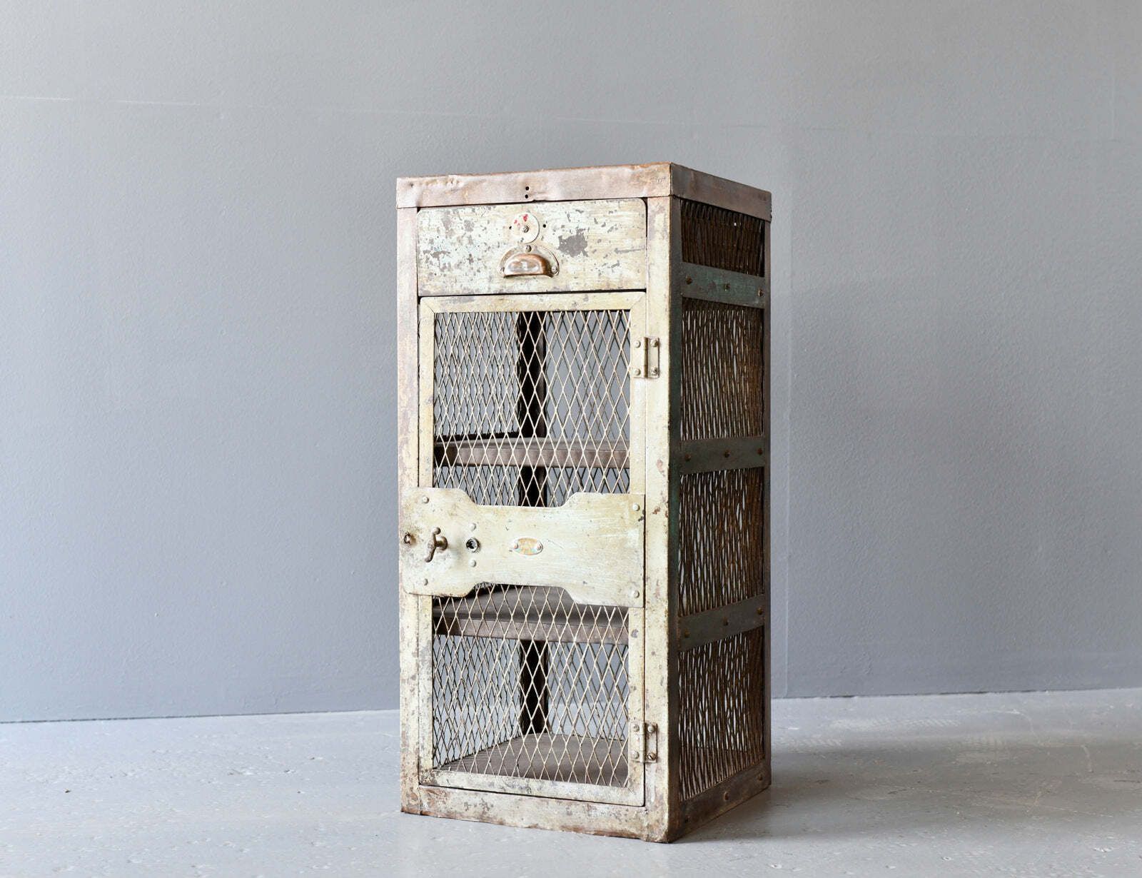 Industrial Factory Cabinet By Walls Ltd Circa 1910