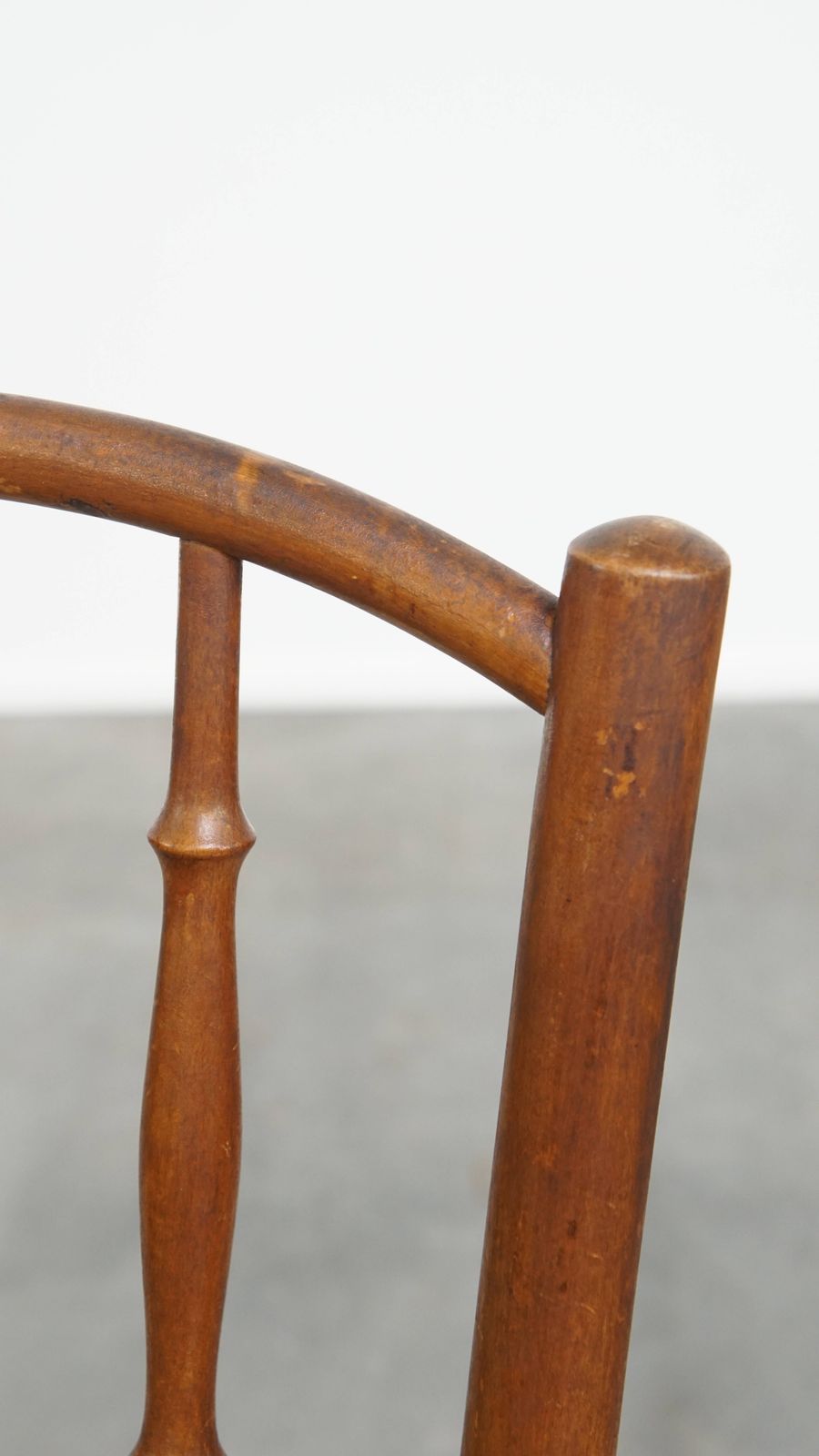 Vintage Bistrostoel In De Stijl Van Thonet Met Rieten Zitting photo vintage