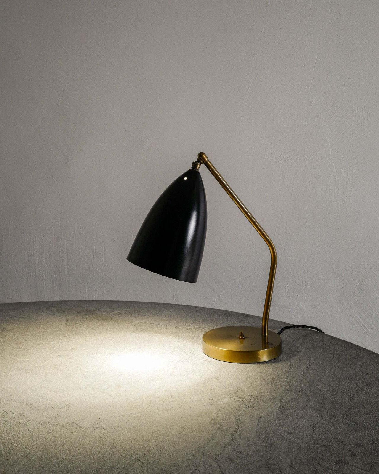 Mid Century Grasshopper Table Lamp By Greta Magnusson Grossman For Ralph O. Smith USA, 1950s photo for sale