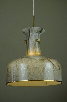 Model 277p Handblown Marbled Glass Pendant Lamp By Anders Pehrson For Ateljé Lyktan, Sweden, 1970s photo furniture