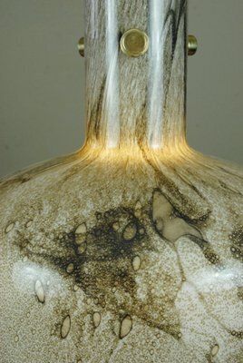 photo furniture Model 277p Handblown Marbled Glass Pendant Lamp By Anders Pehrson For Ateljé Lyktan, Sweden, 1970s