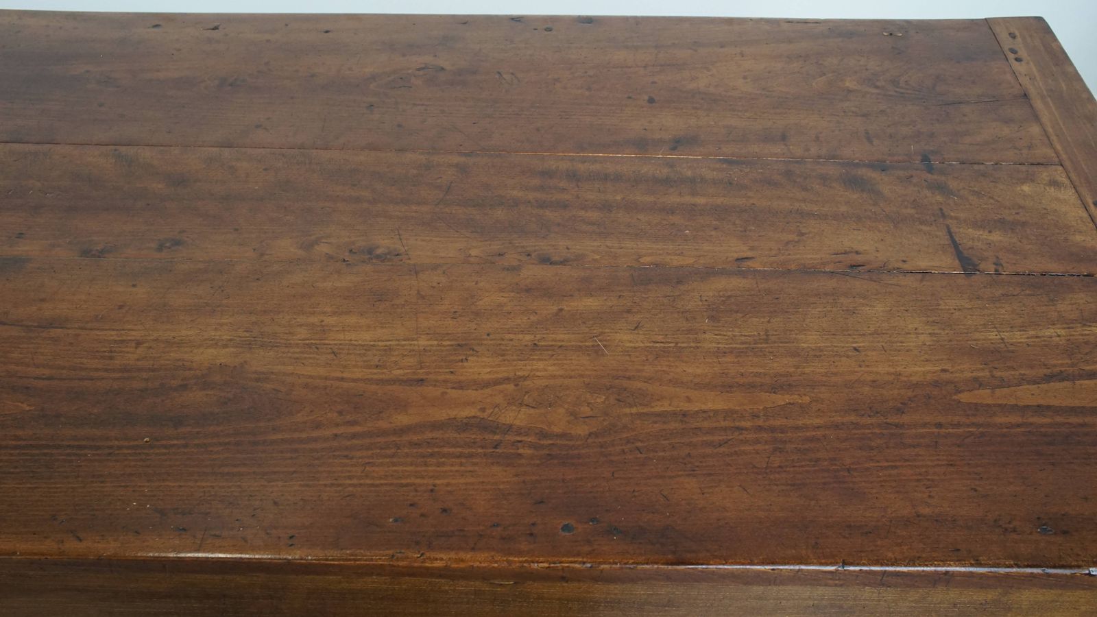Antieke Franse Eettafel Van Fruithout Uit De 18e Eeuw Met 2 Lades En Mooie Patina photo buy