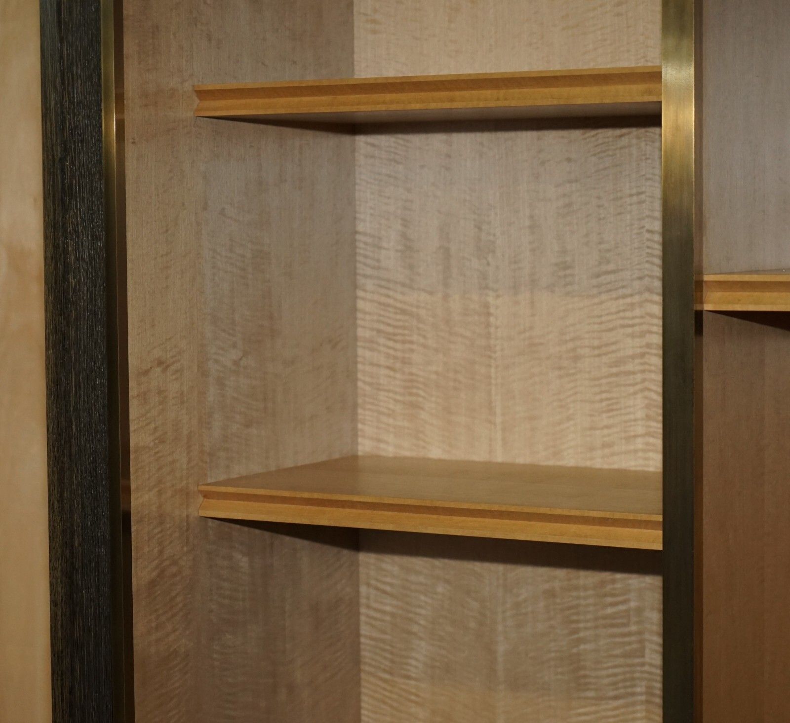 photo for sale Rrp €52,355 Museum Quality Made In France Jallu Massive Straw Marquetry Bookcase